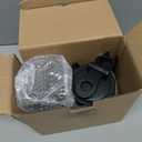 Glass Mason Jars Pitcher 32 Oz Pour Spout Lids & Handle (2 Set) Wide Mouth Airtight Leak Proof Fridge Breast Milk Pitcher With Top Flip Cap 1 Quart Water Jug For Cold Brew Coffee, Iced Tea, Beverage (Black)