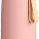 STANLEY Flowstate Spring Bottle | Leakproof Water Bottle with Carry Strap & Flip-Top Locking Lid | Insulated Stainless Steel | Fits Most Cup Holders | BPA-Free | 20 oz | Peach Rose