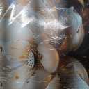 aburaeart Lotus Canvas Wall Art - White Flower Painting - Modern Framed Art Size 24" x 48" for Living Room