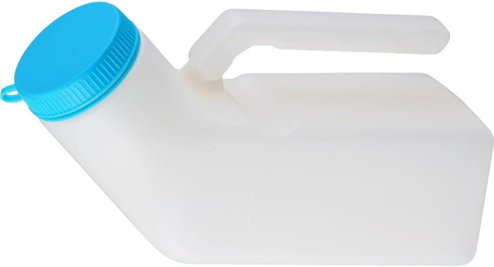 NOVA Medical Products Urinal for Men 32oz/1000mL Thick Plastic, Glow in The Dark with Screw-on Lid - Spill Proof Portable