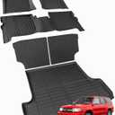 All-Weather Full Sets Car Floor Mats for Toyota 4Runner 1996-2002 with Trunk Mat & Backrest Mat, Cutsom Fit Full Protection for 3rd Gen 4 Runner Limited SR5 Base N180 SUV Accessories