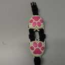 Upgraded Dog Ear Muffs for Noise Protection - 22dB NRR Noise Cancelling Headphones with Dog Paw Design, Calming Earmuffs for Thunder, Fireworks & Hunting (XS, White-Pink)