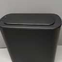 Cesun Automatic Motion Sensor Black Bathroom Trash Can with Lid, 2.6 Gallon Touchless Trash Bin, Smart Plastic Slim Garbage Can Small Wastebasket for Toilet, Office, rv, Bedroom, Living Room