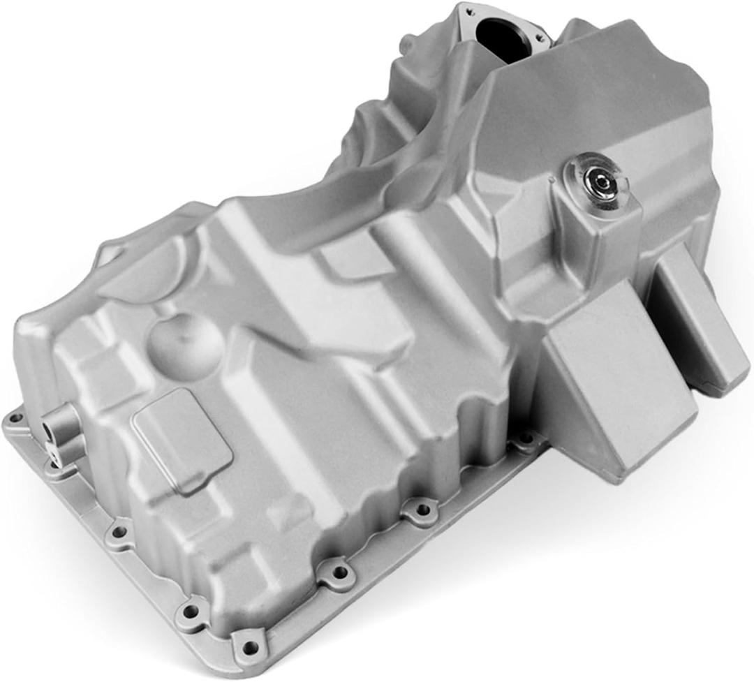 MUNIK Engine Oil Sump Aluminum 2009-2017 Compatible with BMW 1,2,3,4,5,X4 125i 220i 320i 328i 420i 428i 520i 528i sDrive20i sDrive28i Peat# 11137618512