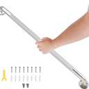 32 Inch Shower Grab Bar, Bathroom Grab Bar Handle with Anti-Slip Knurled Grip, Stainless Steel Bath Balance Bar, 1.25" Diameter Bath Safety Bar Support for Seniors Elderly Pregnant, Brushed Nickel
