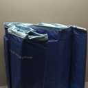 Rectangular Summer Outdoor Large Pools, Collapsible Portable Pool, Above Ground Swimming Pool For Effortless Setup (Size : 1.6m(for 1-2 people))