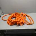 YAMATIC Heavy Duty Garden Hose 5/8 in x 30 ft with Swivel Fitting, Super Flexible Water Hose, All-weather, Lightweight, Burst 600 PSI (Orange)