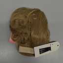 FELENDY 18" Ponytail Extension Curly Wavy Clip in Hairpiece Wrap Around Long Pony Tails Hair Extensions Synthetic for Women Ash Blonde