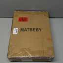 MATBEBY Twin XL Mattress Pad - Cooling Breathable Mattress Topper, Quilted Fitted Mattress Protector, Pillow Top Mattress Cover with 8-21" Deep Pocket, Soft, Machine Washable, White, Twin Extra Long