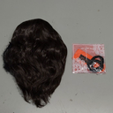 Stamped Glorious Ponytail Extension 10" Wavy Curly Synthetic Hairpiece for Women - Daily Party Use (Brown)