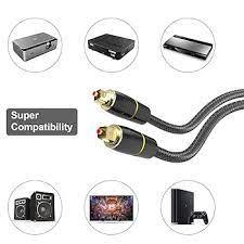 Pro Digital Toslink Fiber Optic Cable 12ft