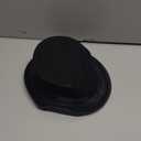 Super Z Outlet Black Top Hat Satin Costume Magician Fancy Style Party Accessory 10 Inch