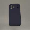 Ktele Magnetic for iPhone 17 Pro Max Case [Compatible with Magsafe] [Premium Silicone Satin-Smooth Touch] Slim Shockproof Anti-Scratch Microfiber Lining Case, 6.9 inch, Navy Blue