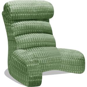 Back Pillow for Bed Sitting Up, Reading Pillow, Extra Large Arm Pillows for Adults for Back Support,Bed Pillow for Sitting up for Watching TV/Gaming/Relaxing Green, Large-For height over 5'4"-Weight 7.71 lbs