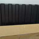 Art3d Slat Wall Panel, 3D Fluted Textured Panel 12-Tile 19.7 x 19.7in. - Cover 32 Sq.Ft., Black