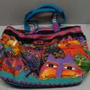 Laurel Burch (LB5230) Shoulder Tote Zipper Top 19, 1/2-Inch by 6, 3/4-Inch by 15-Inch, Fantasticats