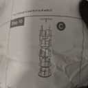 5 Tier Rotating Bookshelf, 360 ° Display Stackable Spinning Bookshelf Tower, Corner Bookshelf Tall Floor Standing Swivel Bookcase Narrow Storage Organizer for Bedroom, Living Room, Black