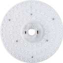9" 36W LED Ceiling Fan Light Retrofit Kit, Ceiling Light Replacement kit, 5CCT 3000K 3500K 4000K 5000K 6000K Adjustable, 24W 30W 36W Switch, 4300LM 120V ETL (36, Watts)