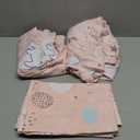 JSD Pink Unicorn Kids Sheet Set Twin Size, 3 Piece Girls Rainbow Printed Microfiber Bed Sheets Deep Pocket