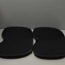 2PCS Anti Slip Kayak Gel Seat Cushion with Cover, Waterproof Seat Cushion Kayak Seat Pad for Sit in Inflatable Kayak, Canoe & Boat Fishing, Rowing, Lifetime Kayak Accessories (Black)
