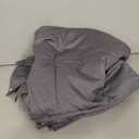 YOUR MOON Summer Lightweight Wool Comforter - Breathable & Thin Duvet Insert for Hot Sleepers, 100% Australian Wool Filling 100gsm with Pure Cotton Shell-Queen Size (Dark Gray)