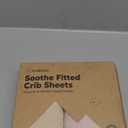 KeaBabies 2-Pack Organic Crib Sheets for Boys, Girls - 52x28 Fitted Crib Mattress Sheet Neutral, Breathable Jersey Cotton Cover for Baby Bed, Toddler Mattress, Soft & Cute Prints (Cameo)