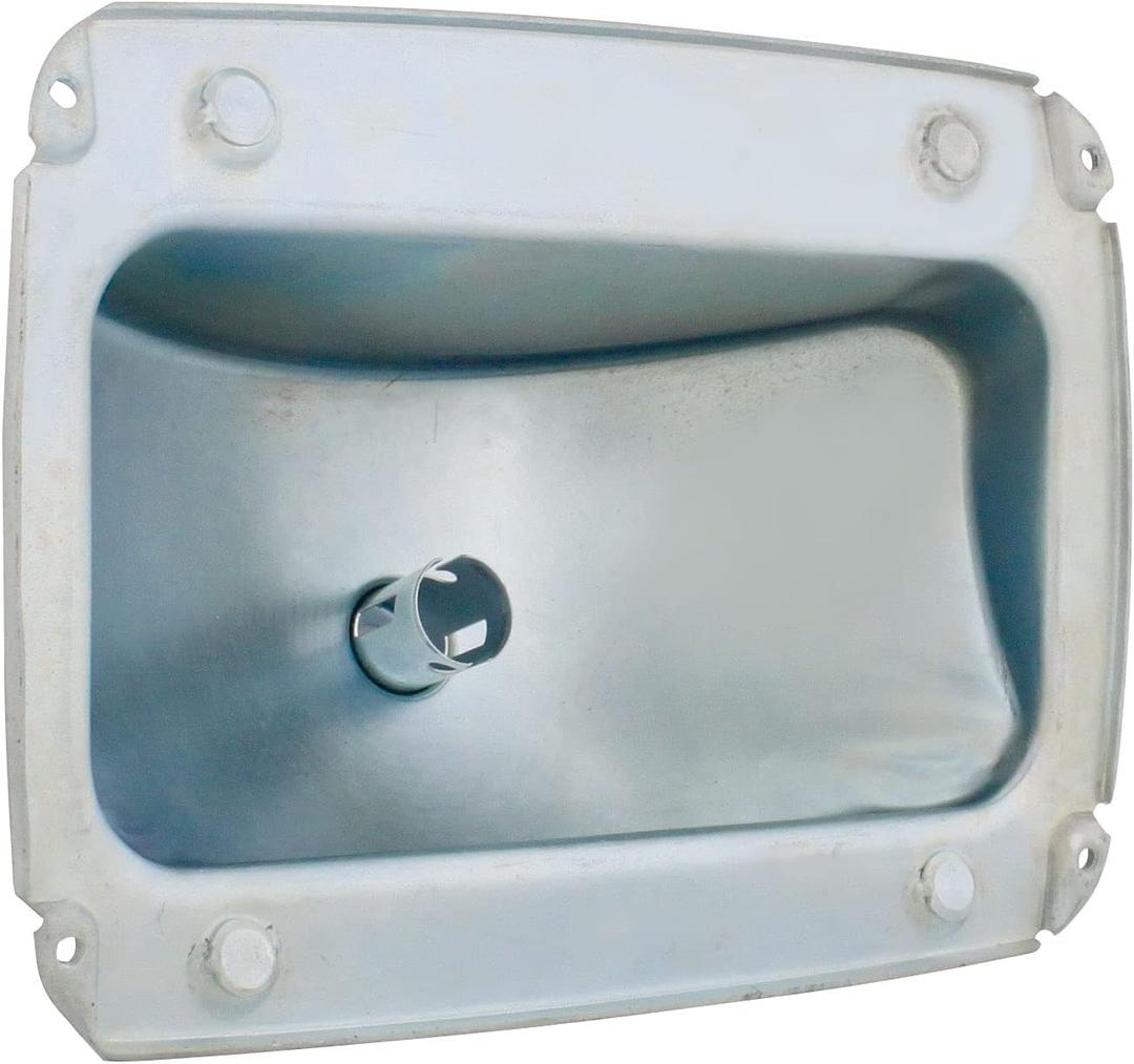 United Pacific Zinc Plated Tail Light Housing For 1964.5-66 Ford Mustang,F6401-1