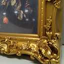 Vintage Picture Frame10x12 Gold Antique Photo frame with Acrylic Glass for Photo Display Baroque Tabletop Wall Hanging Home Decor Picture Frames