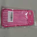 Compatible for iPhone 17 Air Case Aesthetic Cute Fashion Striped Design for Women Girl, Soft TPU Shockproof and Protective for iPhone 17 Air-Hot Pink