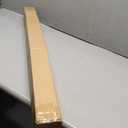 Persilux No Drill No Tool Custom Size Zebra Blind Dual Layer Privacy for Day and Night Window Blinds Light Filtering Cordless Windows Shades for Windows, Easy to Install Thermal Insulated Blinds, White