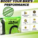 2 Pack 12"/14"/16"/18"/ 20"/ 22"/24"/ 26"/27.5"/28"/29" x1.75/1.95/2.10/2.125 Bicycle Tube with 2 Tire Levers, with 32mm AV Schrader Valve, Reliable Inner Tube for Kids/Road/MTB Bike (2 of One Size)