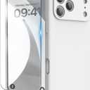 INGIDO for iPhone 17 Pro Case, Liquid Silicone Cover with Camera Protection Anti-Scratch Soft Microfiber Lining Shockproof Protective Phone Case for iPhone 17 Pro 6.3", White