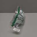 Blissful Diary Baby Car Seat Cover, Extra Large Mesh Window, Breathable Muslin Cotton, Infant Windproof Canopy, Must-Have Baby Gift - Roman Green