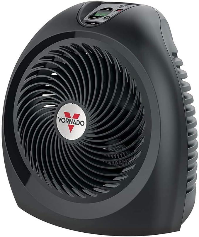 Vornado AVH2 Advanced Whole Room Heater with Automatic Climate Control, Timer, Fan Only Option, Black, Compact
