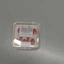 Handmade Press on Nails Medium Square Fake Nails White French Tip Nails Press Ons with 3D Swirl Design Reusable False Nails Luxury Full Cover Stick on Nail for Women Manicure 10Pcs (Size M)