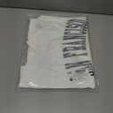 Remidoo Womens Off The Shoulder Tops Letter Graphic Oversized Tshirts Long Sleeve Shirt White Medium (White, M)