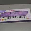 Keyboard Piano for Kids, BIGFUN 37 Keys Toddler Piano Multifunction Music Educational Instrument Toy, Electronic Kids Keyboard for 3-7 Year Old Girls and Boys (Purple)