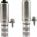 Pair Exhaust (Black Connector) & Intake (White Connector) Engine Oil Control Variable Valve Timing VVT Solenoid 2.0L 2.5L for Regal ATS CTS Colorado Impala Malibu Limited Canyon OE# 12662737 12662736