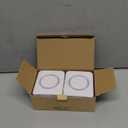 TECKNET Wireless Doorbells for Home, IP65 Waterproof Door Bell 1300ft Range, 0-120dB Classroom Doorbell Kits with 60 Chimes & 5 Volume Levels, RGB Flashing for Hearing Impaired with 2 Receivers,White