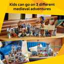 LEGO Creator 3 in 1 Medieval Horse Knight Castle Toy for Kids - Building Blocks & Learning Toy for Boys & Girls Ages 9+ - 3 Storytelling Building Sets in 1 - Gift for Birthdays - 31168
