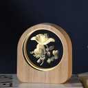 2 x Solar System Crystal Ball, Quartz Glass Ball Decorative, Paperweight Crystal Display Engraved Ornament Sculpture Home Crafts Decor Present for Women Friends