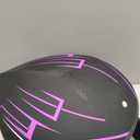 Adult Off-Road Motorcycle Helmet, Dot Approved Full Face Helmet, Equipped with Sun Visor and Detachable Inner Liner, Fashionable and Lightweight Design. (Purple, Large)