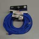 GE Cat6 Ethernet Cable, 50ft Ethernet Cable, Up to 1Gbps, Rated 250 Mhz, UTP, For High Speed Internet Devices, Streaming Devices, Routers, RJ45 Connectors, for Home or Office, Blue, 70330