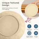 Homienly 24 PCS Premium Wheat Straw Dishes Set for 6, Reusable Plates and Bowls Sets,Cups,Lightweight & Unbreakable Dishwasher and Microwave Safe Dinnerware Sets for Kitchen,Outdoor- Beige