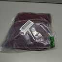 Bbonlinedress Women Midi Vintage Cocktail Party Tea Dress Short Sleeve Formal Wedding Guest Church Modest Dress (Medium, Burgundy)