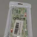 Green Christmas Trees Phone Case for iPhone 14 Pro, Cute Christmas Santa Claus in Forest Cover for Teens Men Women, Trendy TPU Bumper Phone Case Cover for iPhone 14 Pro