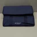 Nook Theory Reusable Insulated Grocery Bag - Leak Proof, X Large Insulated Cooler Bag - Insulated Shopping Bags for Groceries - Travel Cooler Bag for Frozen and Hot Food with Zippered Top (Deep Blue)