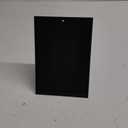 Malden International Designs Modern Life Millenium Metals Matte Black Metal Picture Frame, 5x7, Black