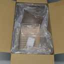 Delamu 2 Set Pantry Organizers and Storage, Trash Bag Holder Under Sink Organizer for 4-13 Gal Bags, Trash Bag Dispenser with Bamboo Top for Onion, Potato, Garlic, Clear (11-7/32"L*7" W*7-1/8"H)