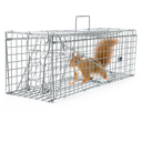 Mouse Traps Indoor for Home, 24 Inch Enlarge Humane Mouse Traps with Brush Live Rat Trap Outdoor Catch and Release, No Kill Mice Trap Reusable for Mouse Rat, Chipmunks, Mole, Rodent, Pet Safe